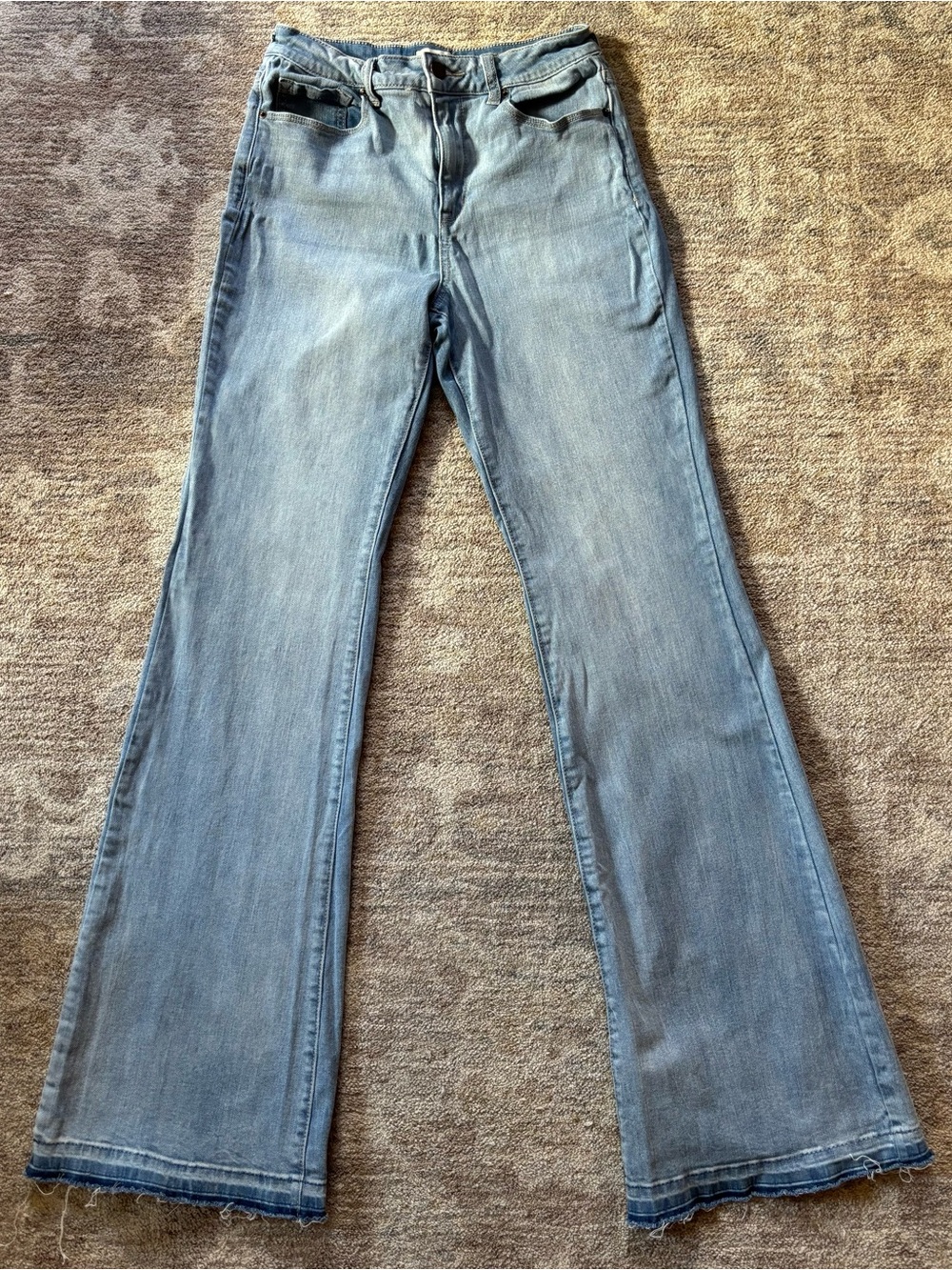 Forever 21 Light Blue Flared Women's Jeans